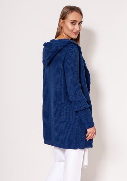 Sweter Kardigan Model PA018 Cobalt - MKM - L/XL