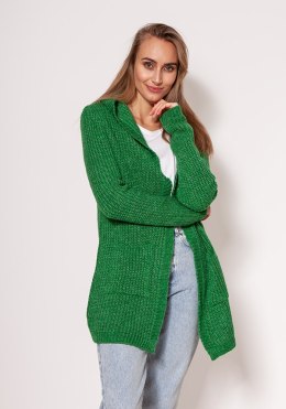 Sweter Kardigan Model PA018 Green - MKM - L/XL