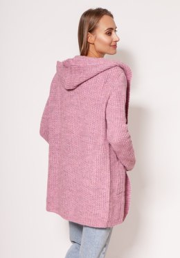 Sweter Kardigan Model PA018 Pink - MKM - S/M