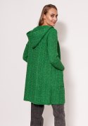 Sweter Kardigan Model PA019 Green - MKM - S/M Sweter Kardigan Model PA019 Green - MKM - S/M