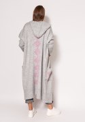 Sweter Kardigan Model PA020 Light Grey - MKM - S/M Sweter Kardigan Model PA020 Light Grey - MKM - S/M