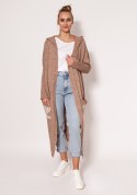 Sweter Kardigan Model PA020 Mocca - MKM - S/M Sweter Kardigan Model PA020 Mocca - MKM - S/M