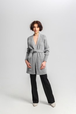 Sweter Kardigan Model SWE334 Grey - MKM - S/M