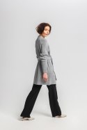 Sweter Kardigan Model SWE334 Grey - MKM - S/M Sweter Kardigan Model SWE334 Grey - MKM - S/M