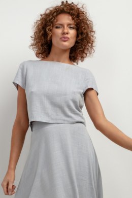 Bluzka Model T401 Grey Melange - Tessita - M
