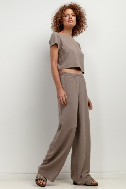 Bluzka Model T401 Mocca - Tessita - XL Bluzka Model T401 Mocca - Tessita - XL