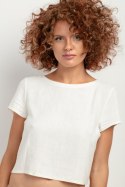 Bluzka Model T401 White Sand - Tessita - XXL