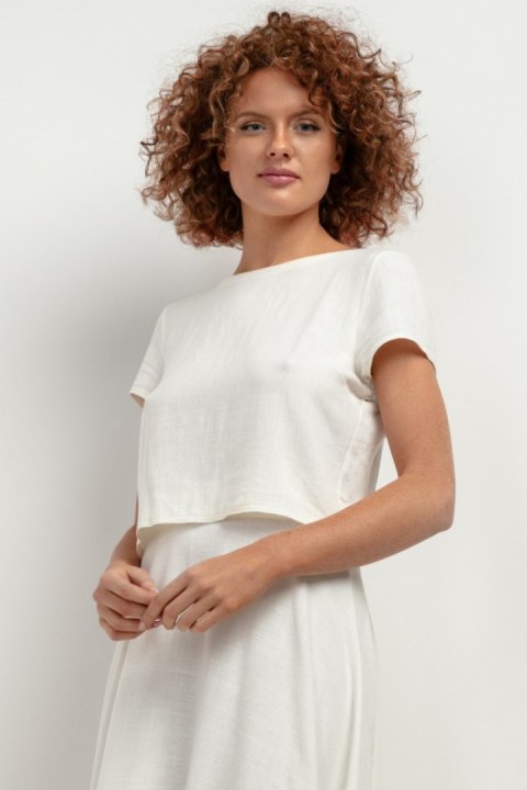 Bluzka Model T401 White Sand - Tessita - XXL Bluzka Model T401 White Sand - Tessita - XXL