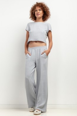 Spodnie Damskie Model T404 Grey Melange - Tessita - L