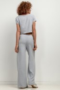 Spodnie Damskie Model T404 Grey Melange - Tessita - M