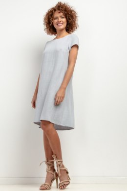 Sukienka Model T403 Grey Melange - Tessita - XXL
