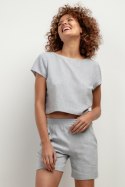 Szorty Damskie Model T402 Grey Melange - Tessita - XS