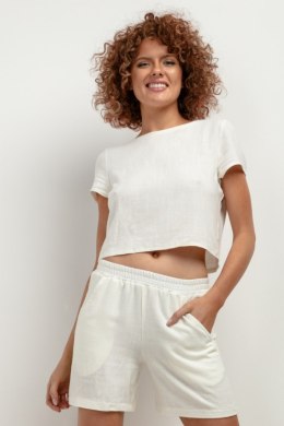 Szorty Damskie Model T402 White Sand - Tessita - XXL