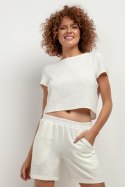 Szorty Damskie Model T402 White Sand - Tessita - s