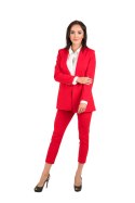 Marynarka Damska Model 09 Red - Cabba - 40 Marynarka Damska Model 09 Red - Cabba - 40