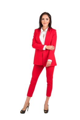 Marynarka Damska Model 09 Red - Cabba - 40