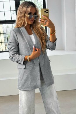 Marynarka Model 09 Grey Pepitka - Cabba - 38