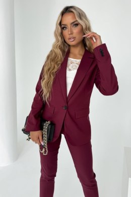 Marynarka Model 11 Burgund - Cabba - 42