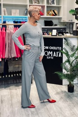 Spodnie Damskie Model 09 Grey - Cabba - 40