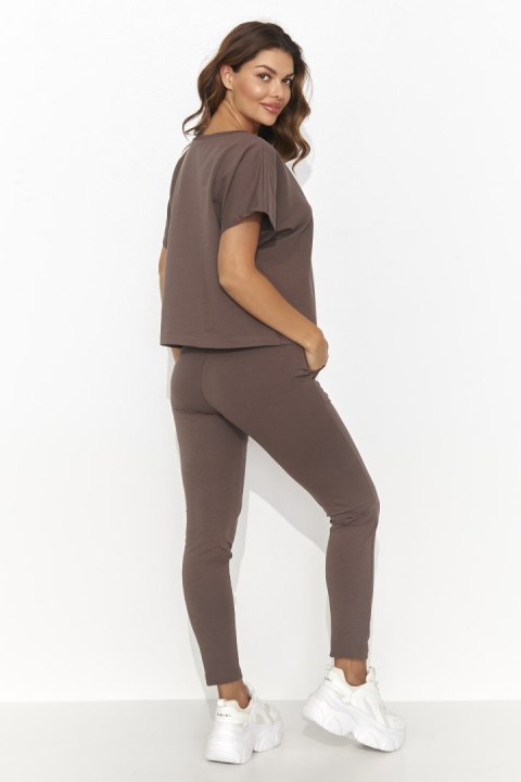 Spodnie Komplet Model NU472 Czekolada - Numinou - 36