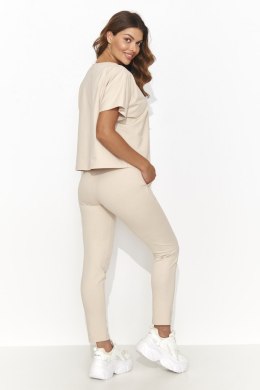 Spodnie Komplet Model NU472 Light Beige - Numinou - 40