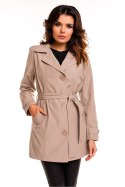 Trencz damski Cabba 04 Beige - Cabba - 52 Trencz damski Cabba 04 Beige - Cabba - 52