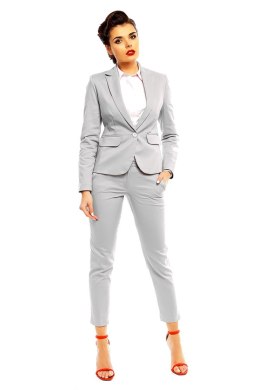 Żakiet Model 03 Grey - Cabba - 46