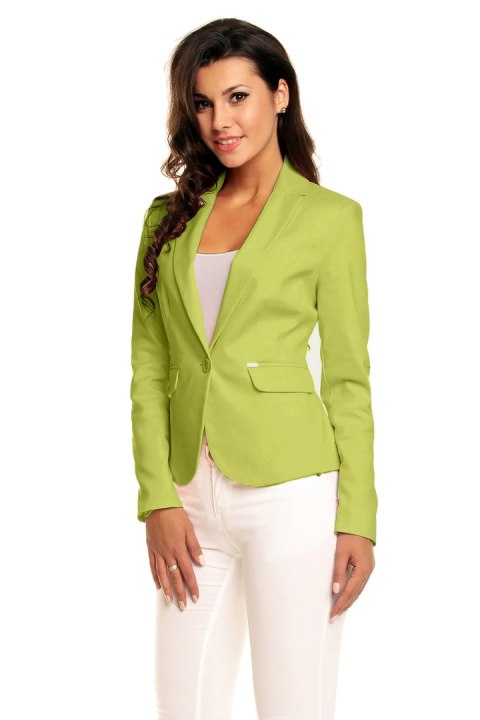 Żakiet Model 03 Limonka - Cabba - 42 Żakiet Model 03 Limonka - Cabba - 42