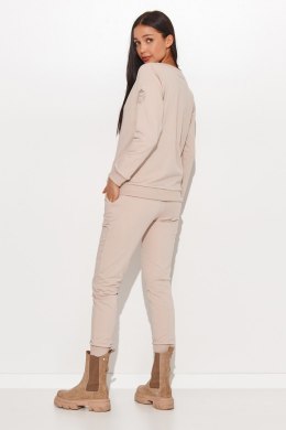 Spodnie Komplet Model NU379 Light Beige - Numinou - 36/38