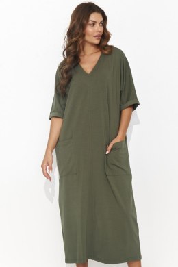 Sukienka Model NU473 Khaki - Numinou - 44/46