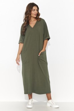 Sukienka Model NU473 Khaki - Numinou - 44/46