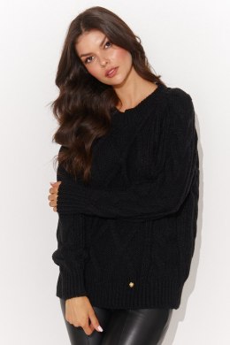 Sweter Damski Model NU_S93 Black - Numinou - uniwersalny