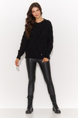 Sweter Damski Model NU_S93 Black - Numinou - uniwersalny