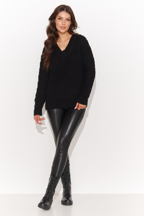 Sweter Damski Model NU_S97 Black - Numinou - uniwersalny