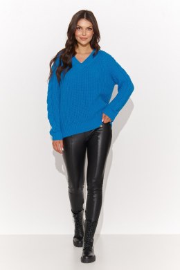 Sweter Damski Model NU_S97 Blue - Numinou - uniwersalny