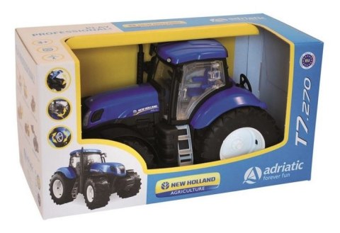 DUŻY TRAKTOR NEW HOLLAND OTWIERANE DRZWI 1:16 #G3 DUŻY TRAKTOR NEW HOLLAND OTWIERANE DRZWI 1:16 #G3