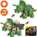 Dinozaur transformujący Triceratops do skręcania 2w1 Dinozaur transformujący Triceratops do skręcania 2w1