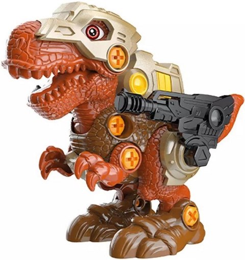 Dinozaur transformujący Tyranozaur do skręcania 2w1 Dinozaur transformujący Tyranozaur do skręcania 2w1