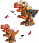 Dinozaur transformujący Tyranozaur do skręcania 2w1 Dinozaur transformujący Tyranozaur do skręcania 2w1
