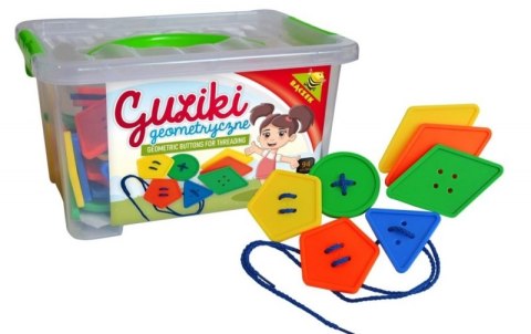 GUZIKI GEOMETRYCZNE 94 ELEMENTY #G3 GUZIKI GEOMETRYCZNE 94 ELEMENTY #G3