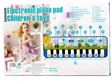 Interaktywna muzyczna mata podłogowa pianinko Interaktywna muzyczna mata podłogowa pianinko