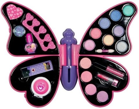 MOTYL KASETKA MAKIJAŻU PAZNOKCIE CLEMENTONI CRAZY CHIC 3 w 1 MOTYL KASETKA MAKIJAŻU PAZNOKCIE CLEMENTONI CRAZY CHIC 3 w 1
