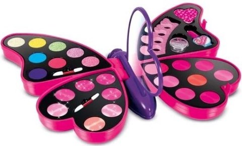 MOTYL KASETKA MAKIJAŻU PAZNOKCIE CLEMENTONI CRAZY CHIC 3 w 1 MOTYL KASETKA MAKIJAŻU PAZNOKCIE CLEMENTONI CRAZY CHIC 3 w 1