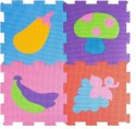 Mata Piankowa Puzzle Piankowe Owoce Kolorowe Mata Piankowa Puzzle Piankowe Owoce Kolorowe