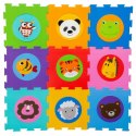Mata Piankowa Puzzle Piankowe Zwierzątka Kolorowe Mata Piankowa Puzzle Piankowe Zwierzątka Kolorowe