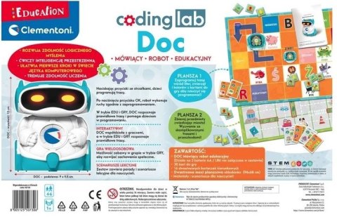 Mówiący edukacyjny robot DOC Clementoni #G3 Mówiący edukacyjny robot DOC Clementoni #G3