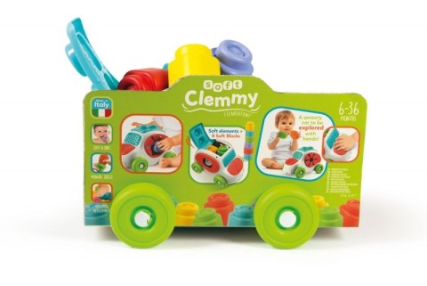 Sensoryczne autko Clemmy schowek na klocki Clementoni Sensoryczne autko Clemmy schowek na klocki Clementoni