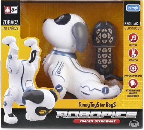 Zdalnie sterowany Robopiesek sztuczki programowanie Zdalnie sterowany Robopiesek sztuczki programowanie
