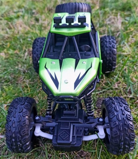 Autko Zdalnie Sterowane MONSTER TRUCK METAL LED RC green #A1 Autko Zdalnie Sterowane MONSTER TRUCK METAL LED RC green #A1