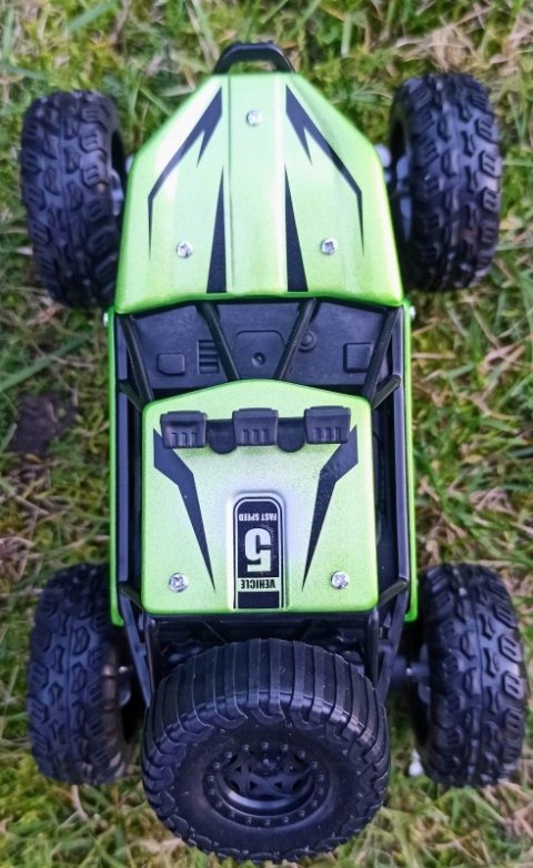 Autko Zdalnie Sterowane MONSTER TRUCK METAL LED RC green #A1 Autko Zdalnie Sterowane MONSTER TRUCK METAL LED RC green #A1